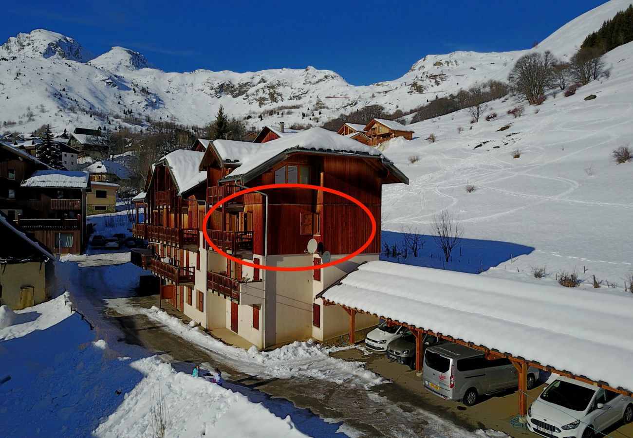 Appartement à Saint-Sorlin-d´Arves - Appart montagne, chaleureux et lumineux 6 pers