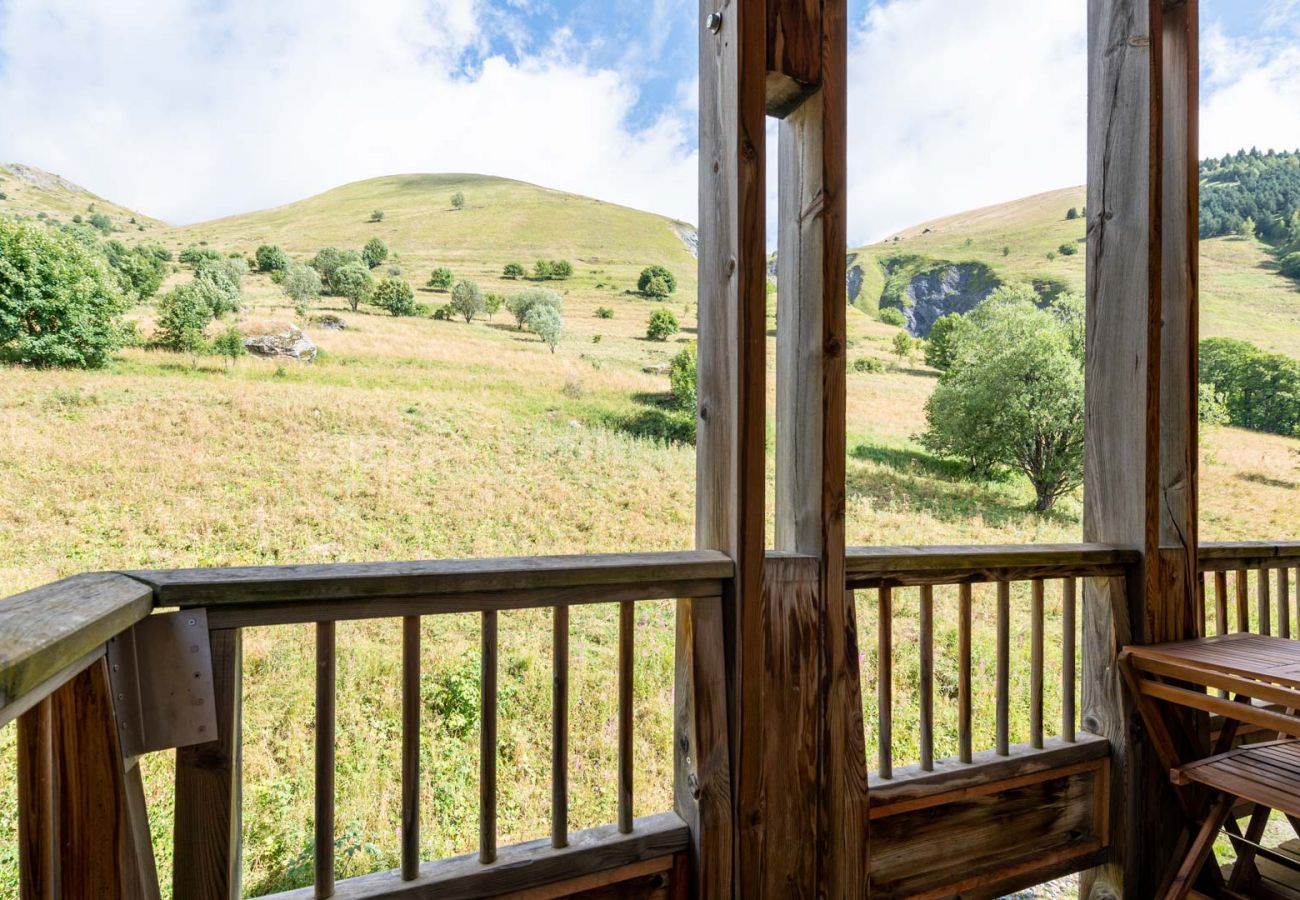 Studio à Saint-Sorlin-d´Arves - Studio 3 pers, superbe balcon vue montagne