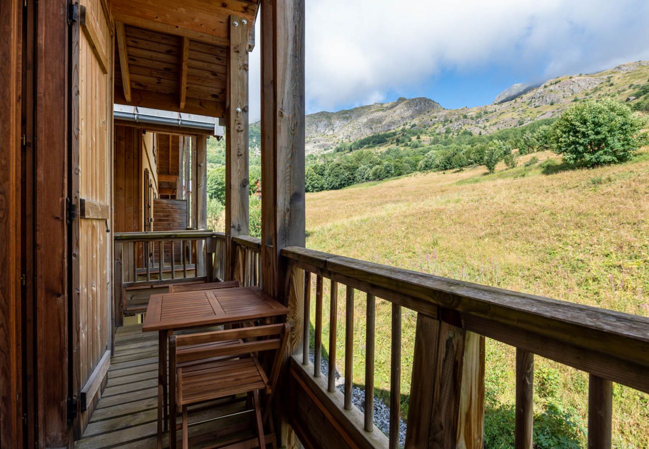 Studio à Saint-Sorlin-d´Arves - Studio 3 pers, superbe balcon vue montagne