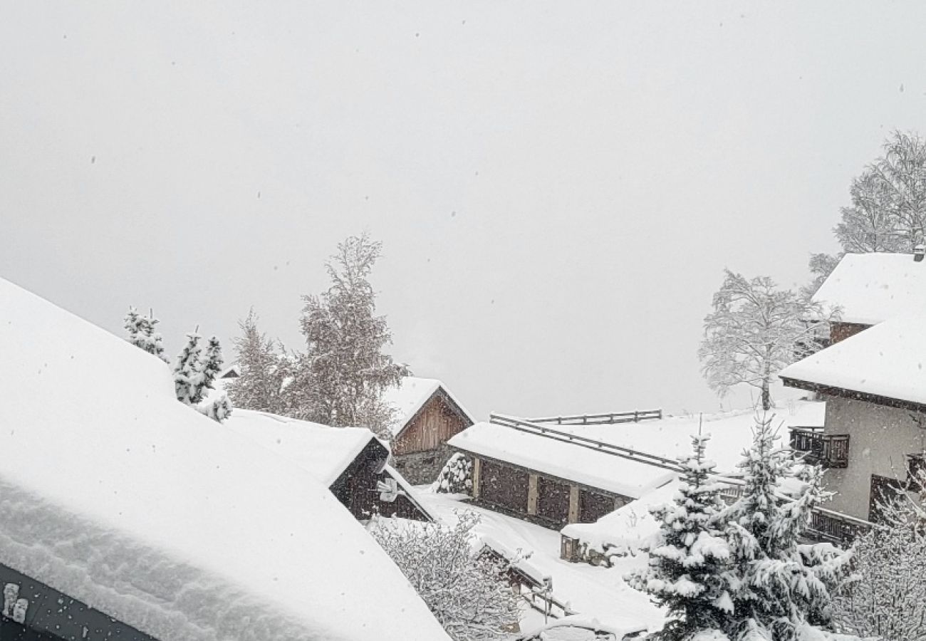 Appartement à Les Deux Alpes - Appt cosy 4 pers, balcon vue montagne