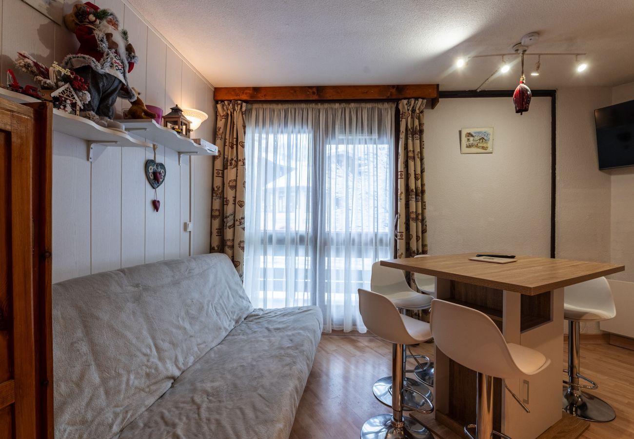 Appartement à Morillon - Appt rénové et bien équipé, au pied des pistes, 6 pers