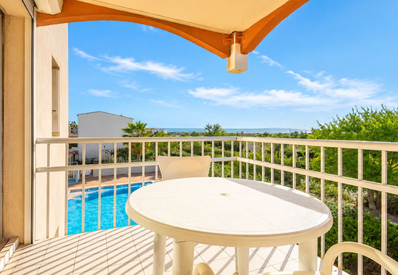 Appartement à Agde - Appartement vue mer, piscine, parking