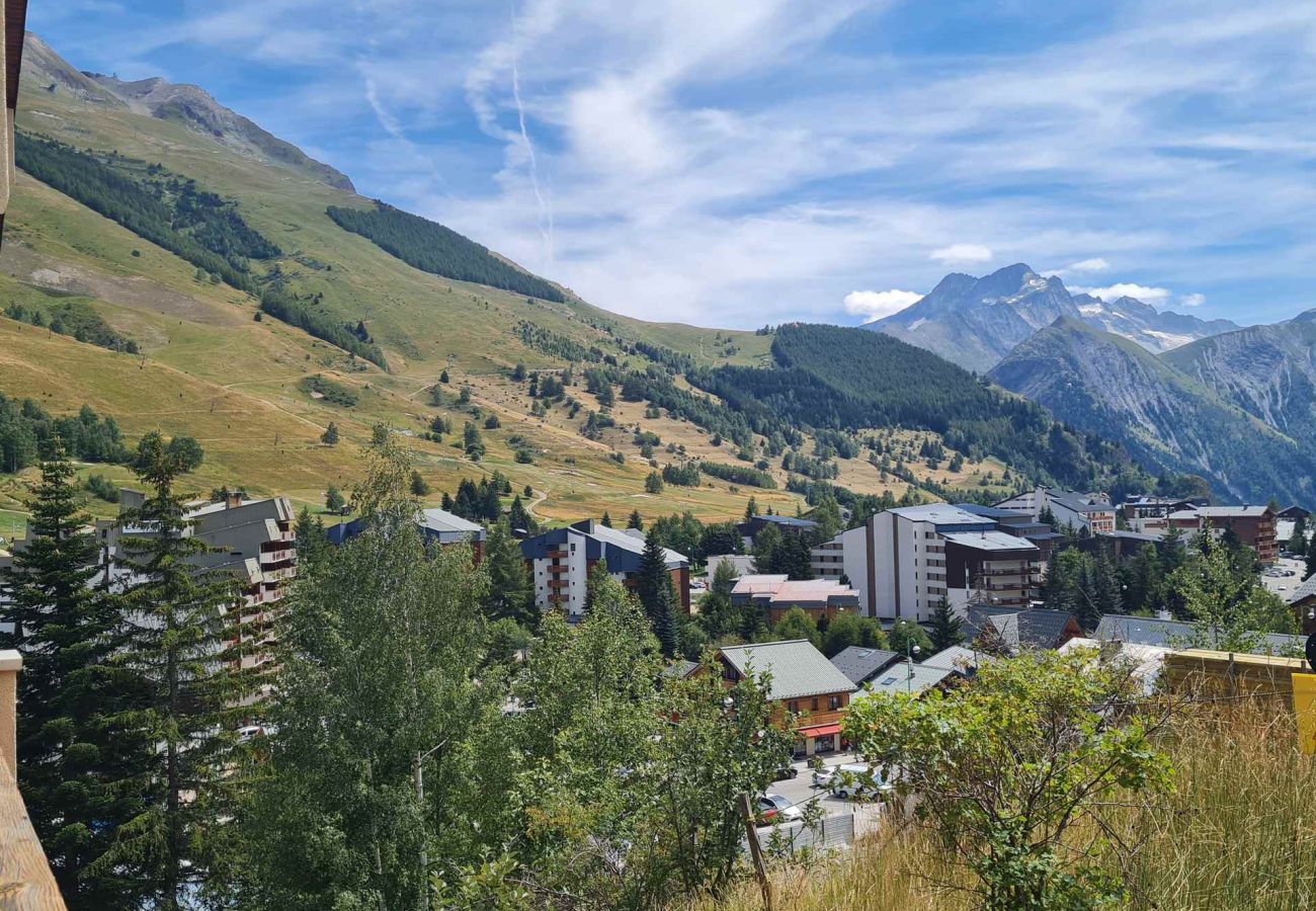 Appartement à Les Deux Alpes - Sublime appt cosy 4/6 pers, vue montagne