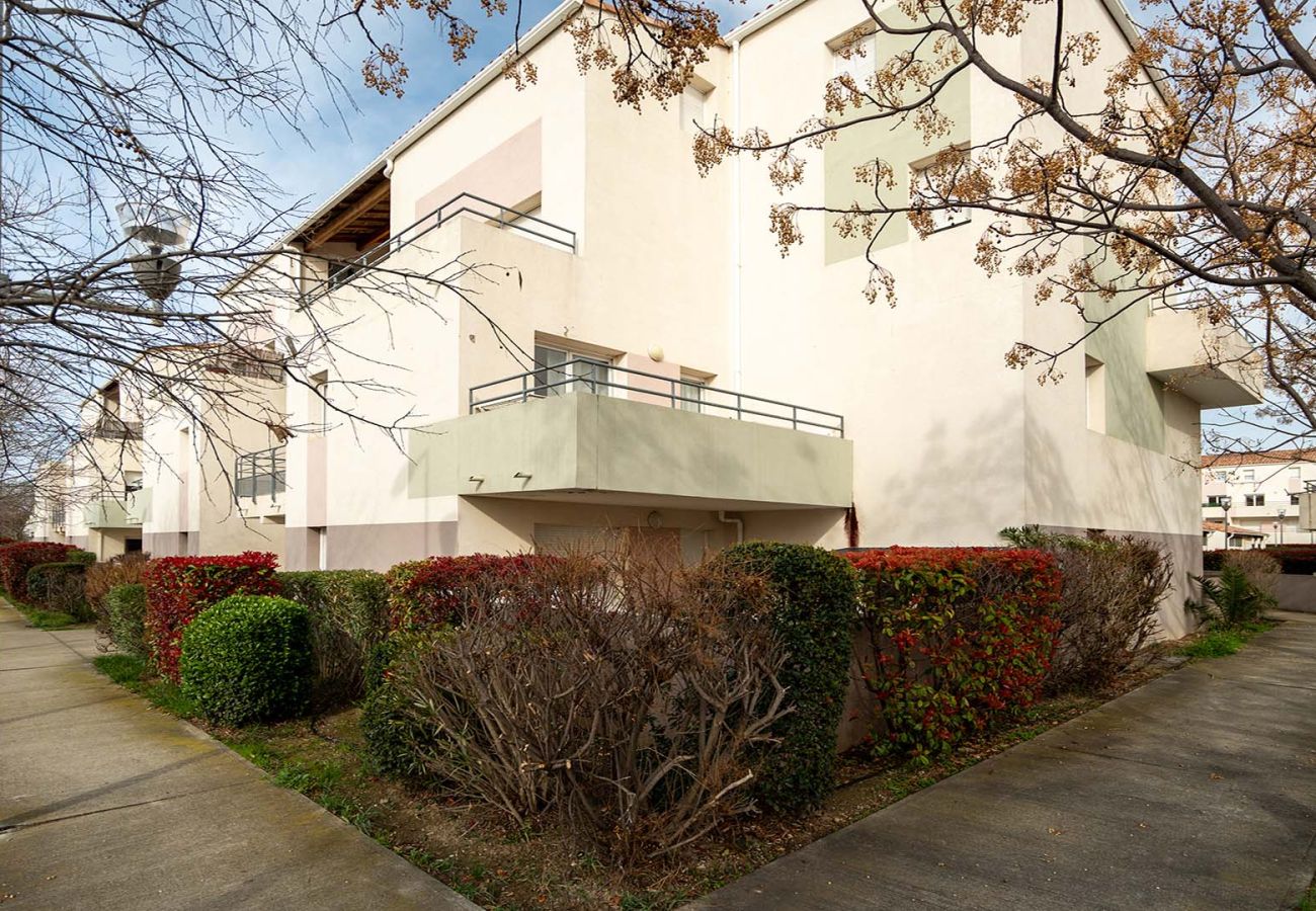 Appartement à Le Grau-du-Roi - Appt lumineux, 4 pers, grande terrasse