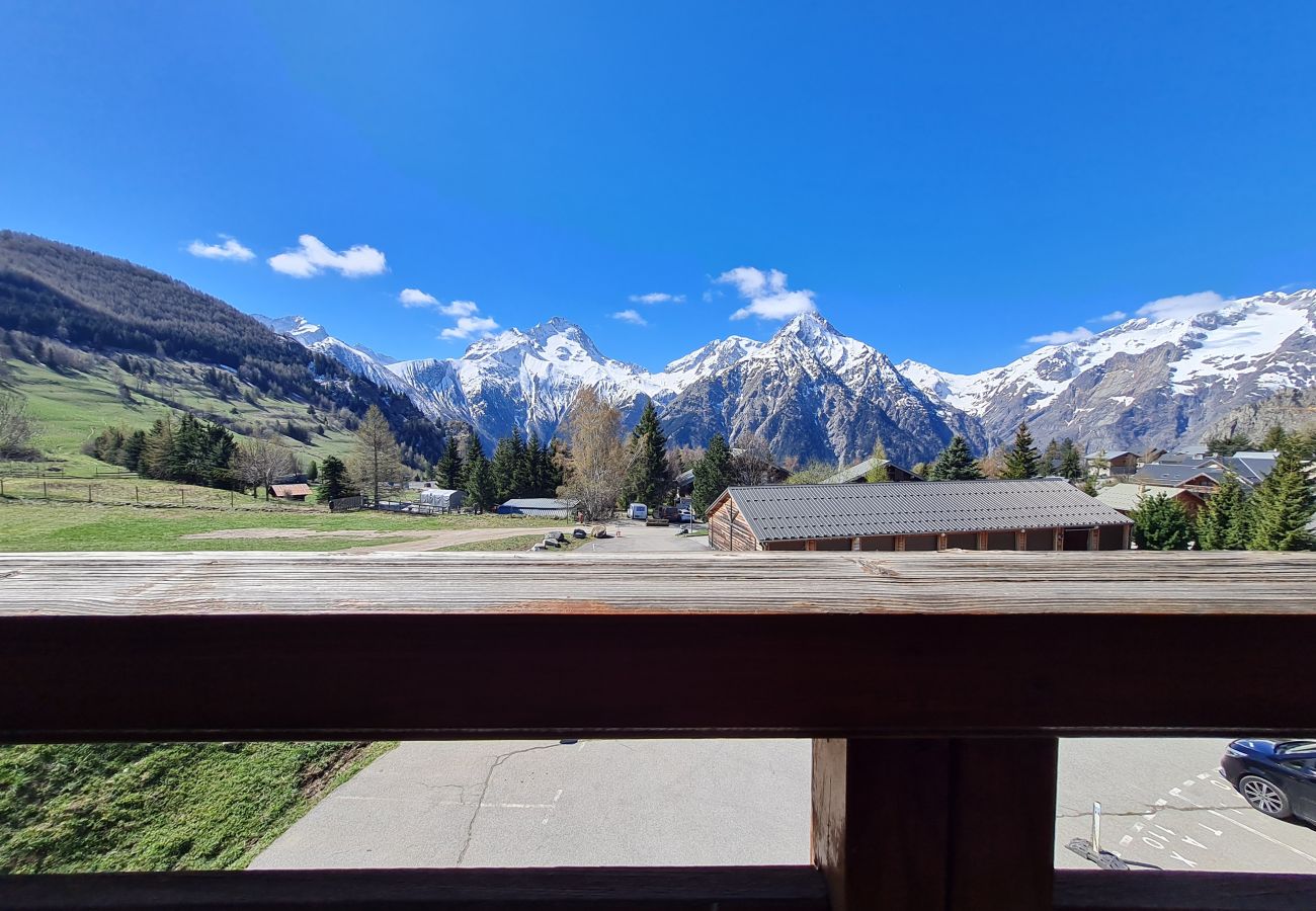 Studio à Les Deux Alpes - Studio lumineux 4 pers Vue magnifique