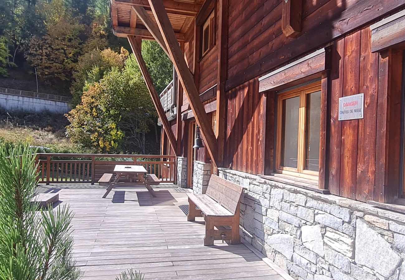 Appartement à Les Deux Alpes - Grand CHALET 10 Pers avec grande terrasse