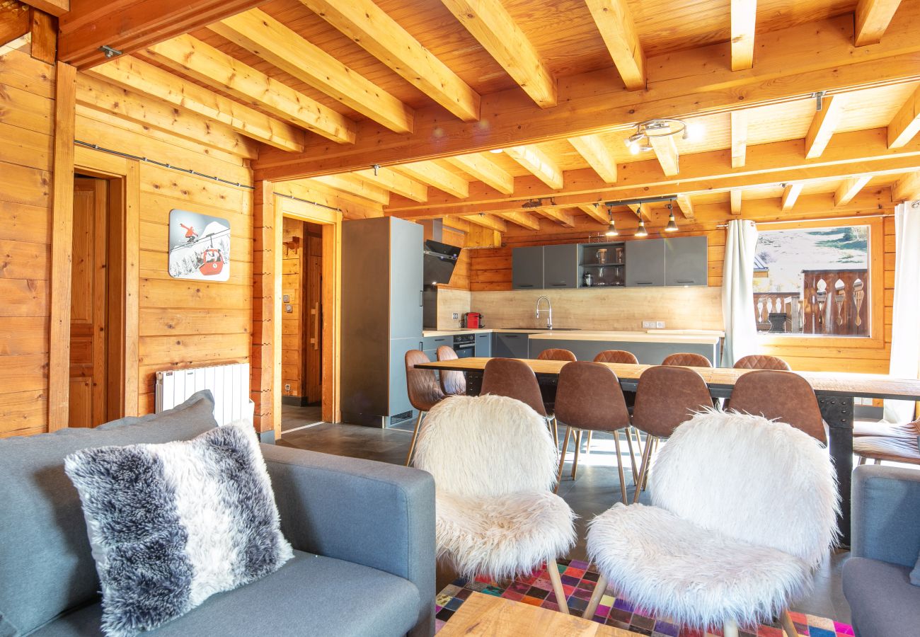 Chalet à Les Deux Alpes - MAGNIFIQUE CHALET 12 PERS