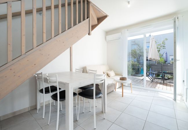 Villa à Sérignan - lumineuse maison 6 pers avec jardin