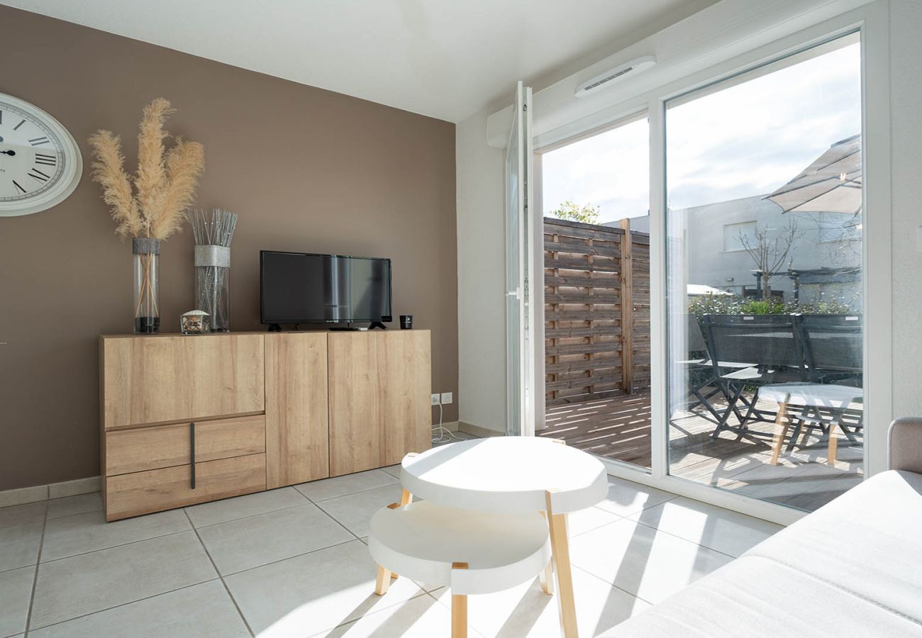 Villa à Sérignan - Villa duplex 6 pers avec  jardin et clim