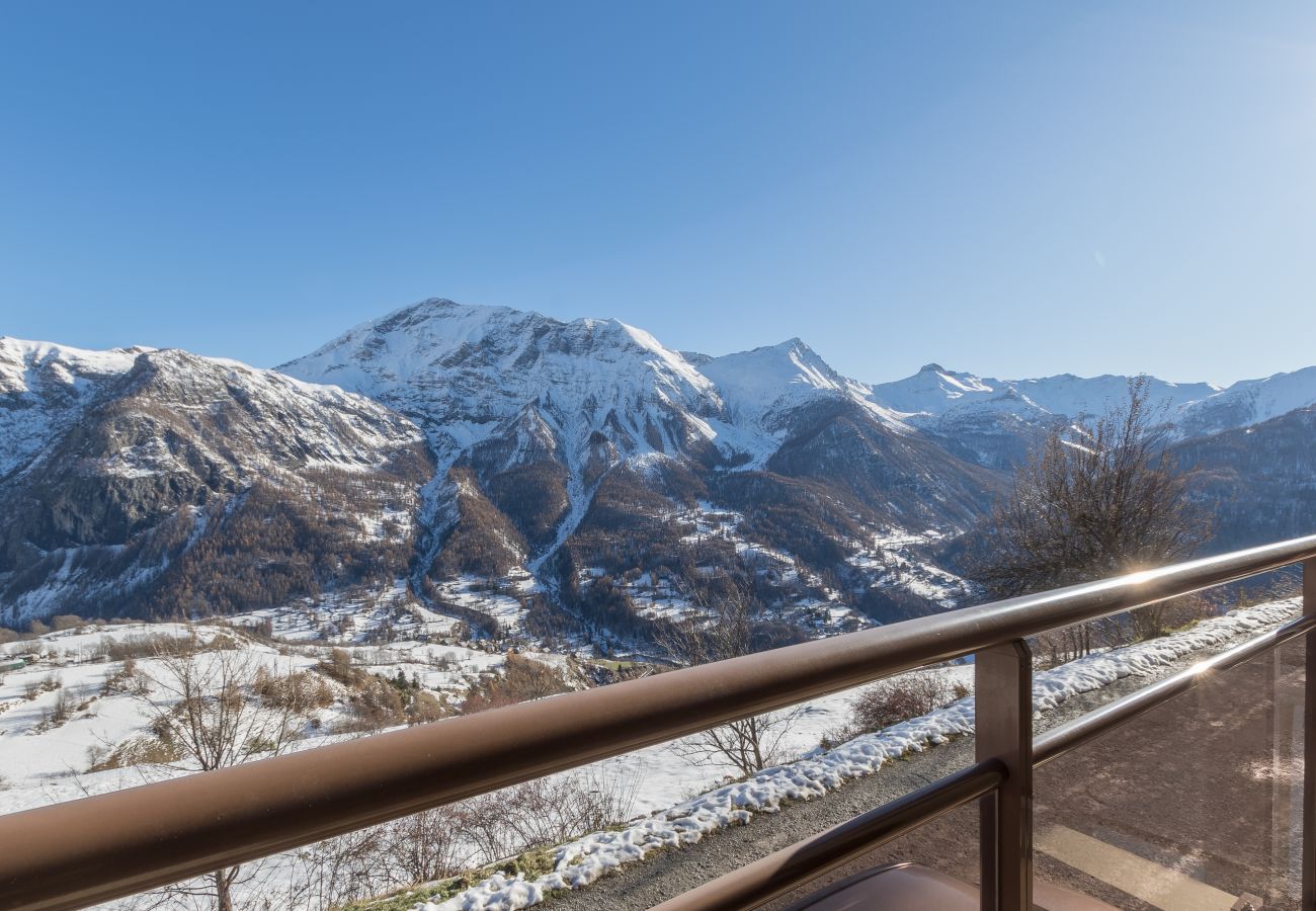 Appartement à Orcières - Vue magnifique pour cet Appt 5 pers avec balcon