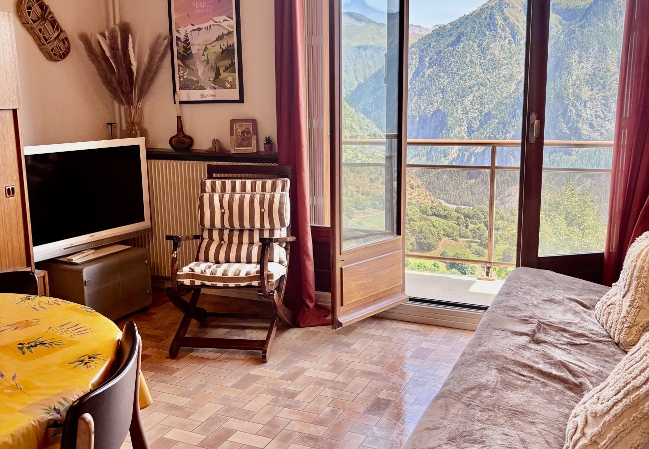 Appartement à Orcières - Vue magnifique pour cet Appt 5 pers avec balcon