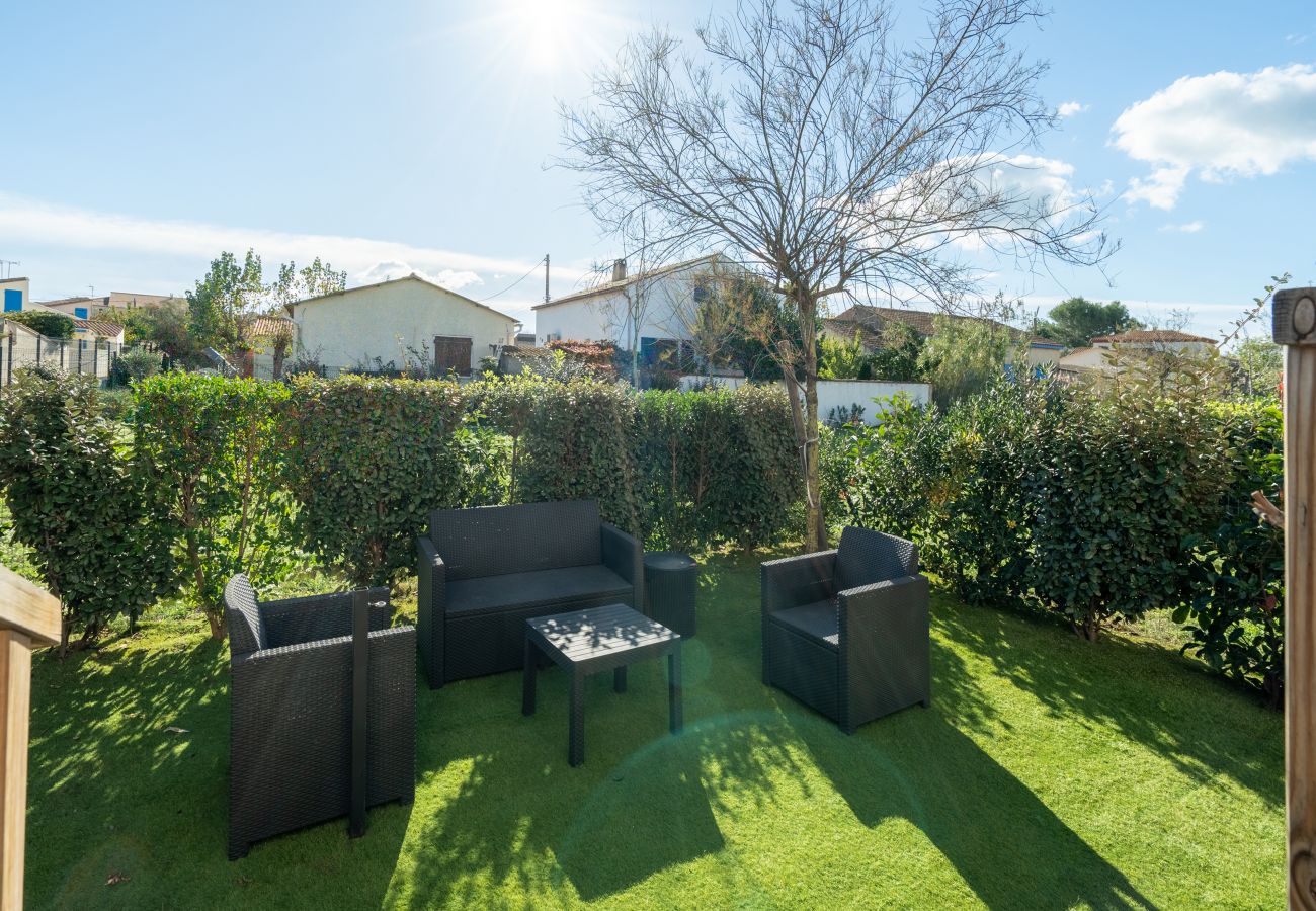 Villa à Sérignan - Villa lumineuse 8 pers, jardin, proche de la mer