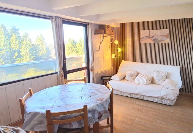 Studio à Chamrousse - Appartement lumineux 5 pers, balcon, proche des pistes