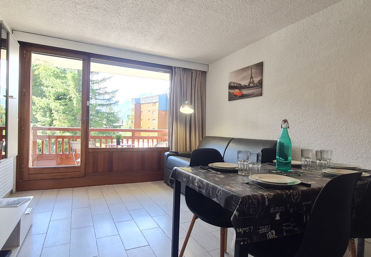 Studio à Les Deux Alpes - Studio cabine 4/5 personnes, balcon