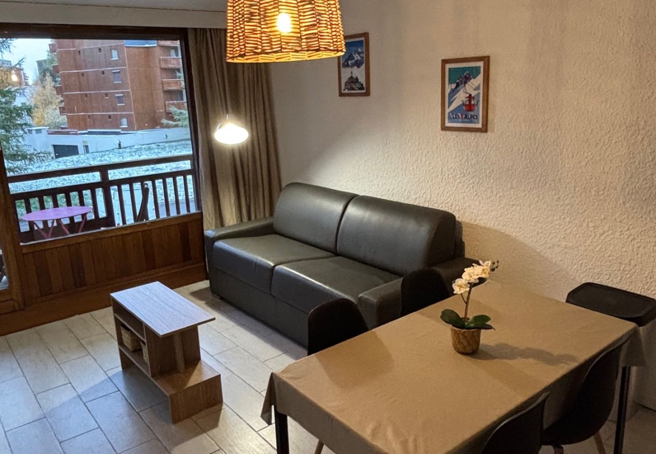 Studio à Les Deux Alpes - Studio cabine 4 personnes, balcon