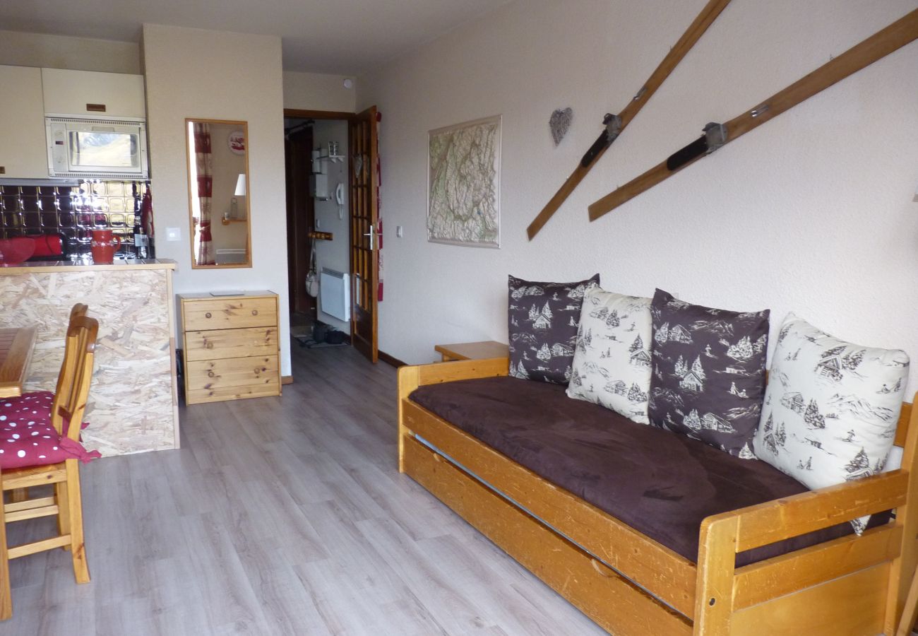 Studio à Saint-Sorlin-d´Arves - Studio, 5pers, balcon, vue montagne