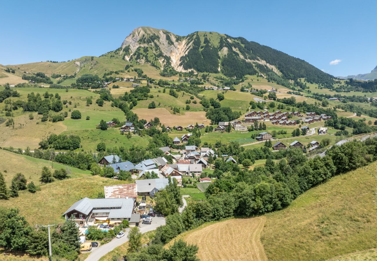 Chalet à Saint-Jean-d´Arves - Chalet individuelle, terrasse, vue montagne