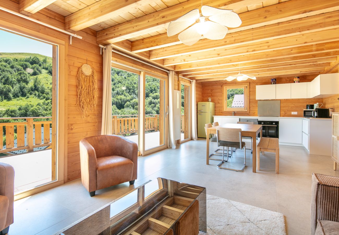 Chalet à Saint-Jean-d´Arves - Chalet individuelle, terrasse, vue montagne