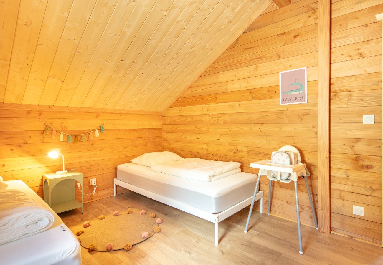 Chalet à Saint-Jean-d´Arves - Chalet individuelle, terrasse, vue montagne