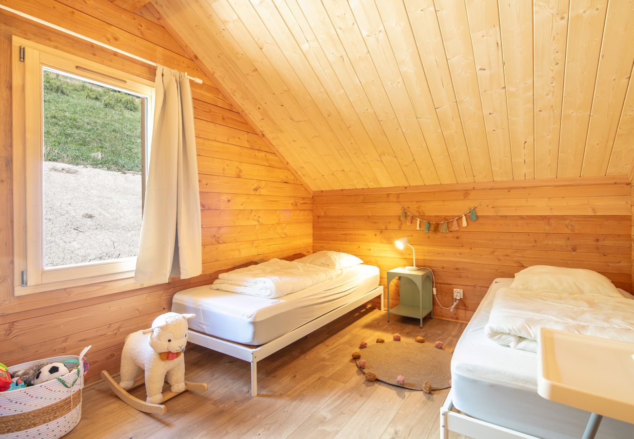 Chalet à Saint-Jean-d´Arves - Chalet individuelle, terrasse, vue montagne