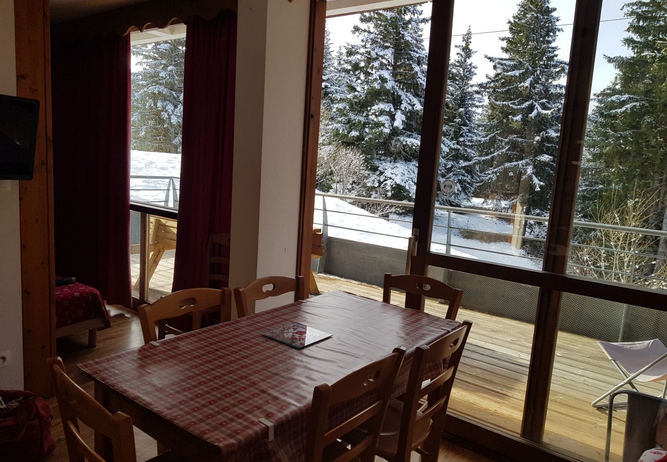 Appartement à Chamrousse - Bel Appt 5 pers au RDC avec terrasse