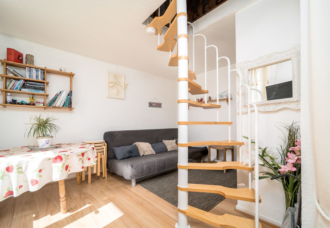 Studio à Allos - Mignon studio duplex, à la montagne, 5 personnes