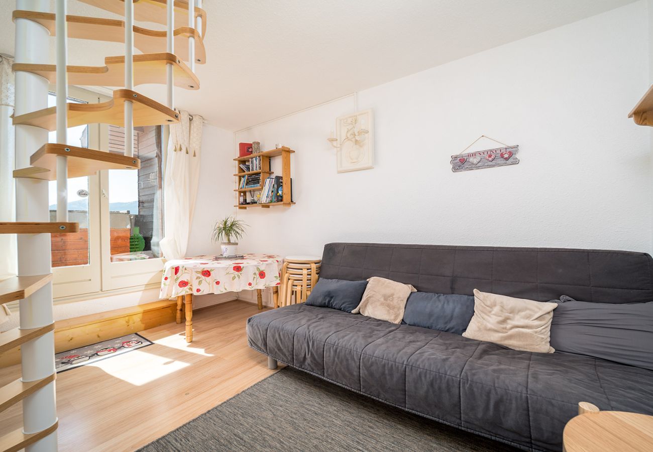 Studio à Allos - Mignon studio duplex, à la montagne, 5 personnes