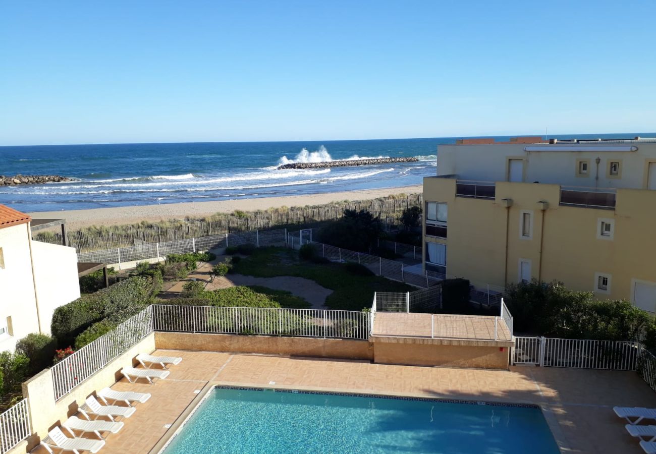 Appartement à Sérignan - Appartement duplex, 6 pers, balcon, vue mer