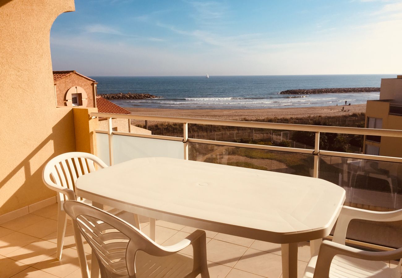 Appartement à Sérignan - Appartement duplex, 6 pers, balcon, vue mer