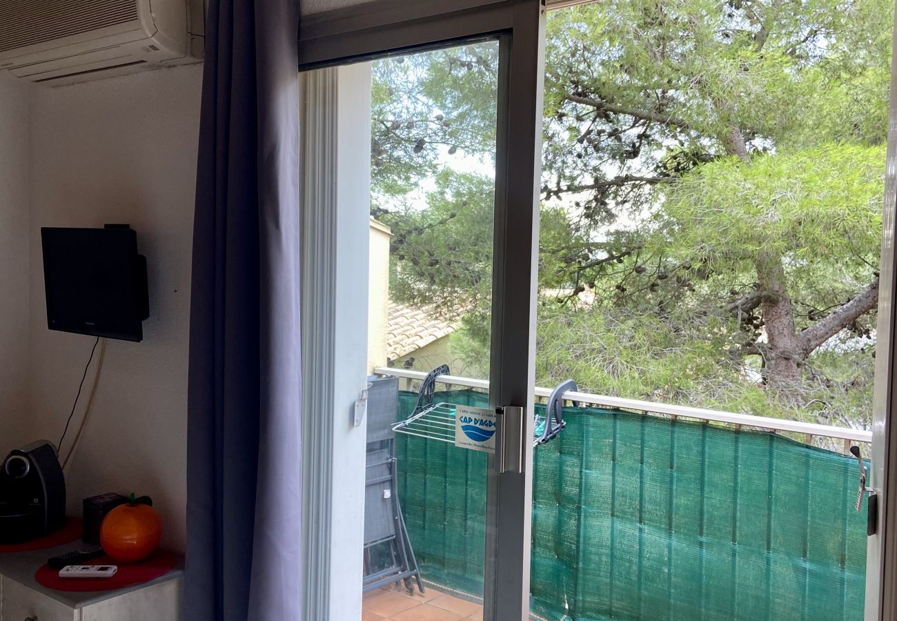 Studio à Agde - Charmant  apart 3 pers avec terrasse