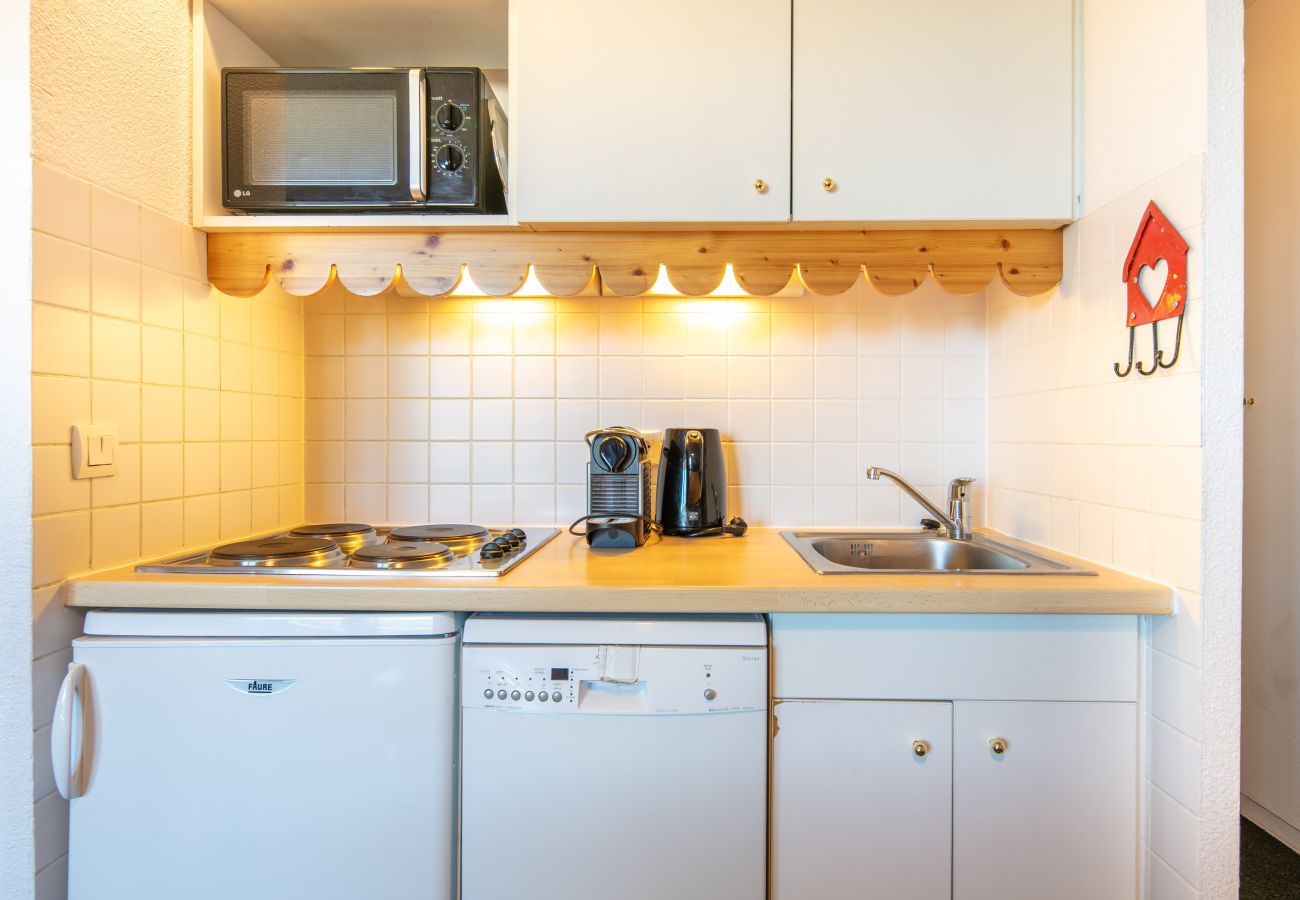 Appartement à Risoul - Bel Apt pour 5 pers vue Pistes de ski