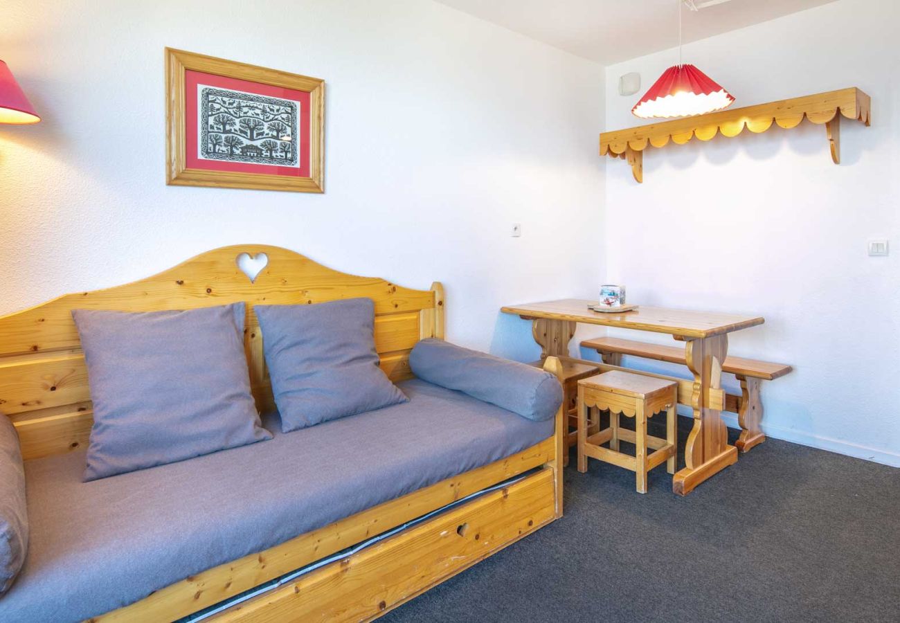 Studio à Risoul - Studio coquet avec balcon, 4 pers, vue montagne