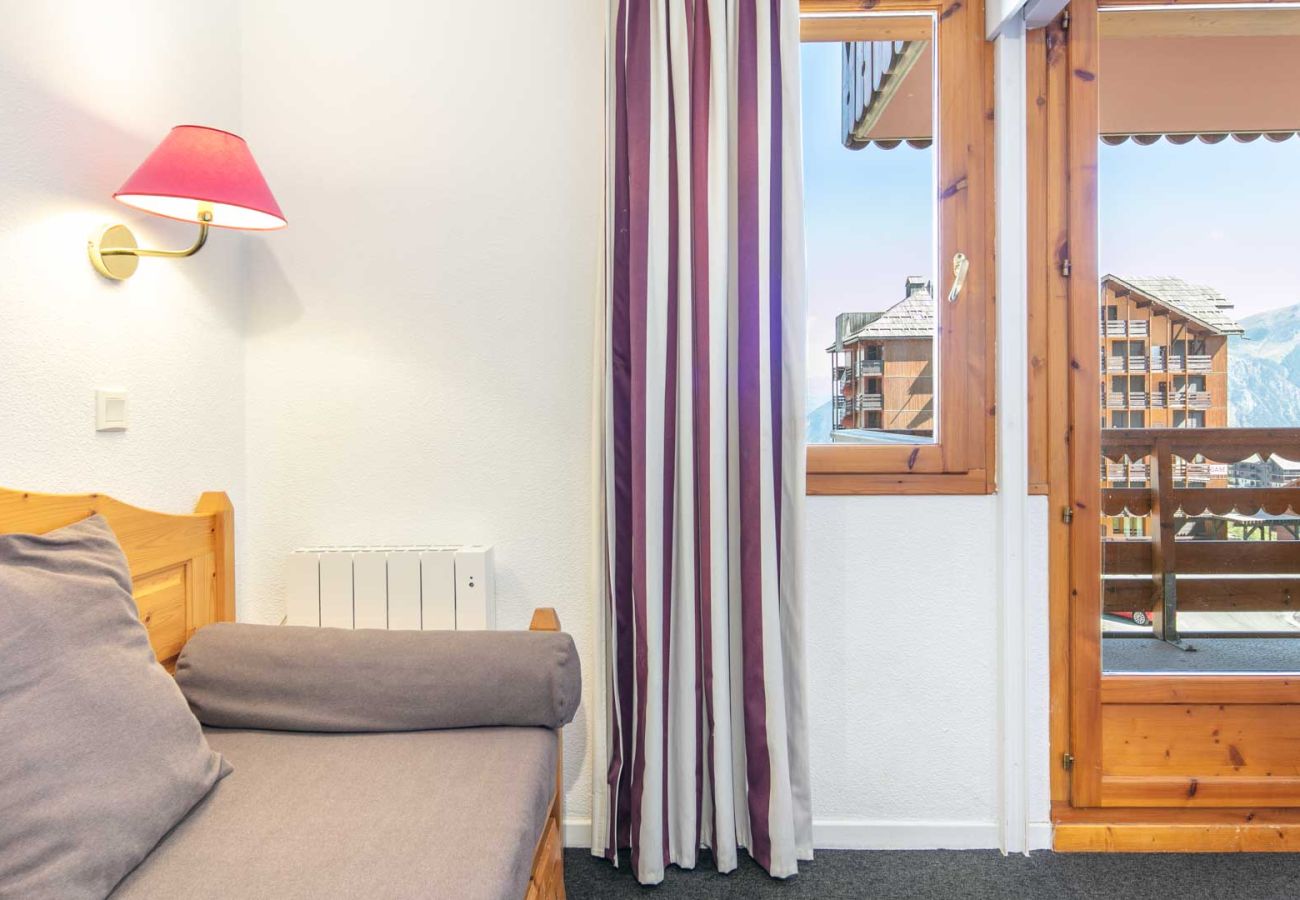 Studio à Risoul - Studio coquet avec balcon, 4 pers, vue montagne