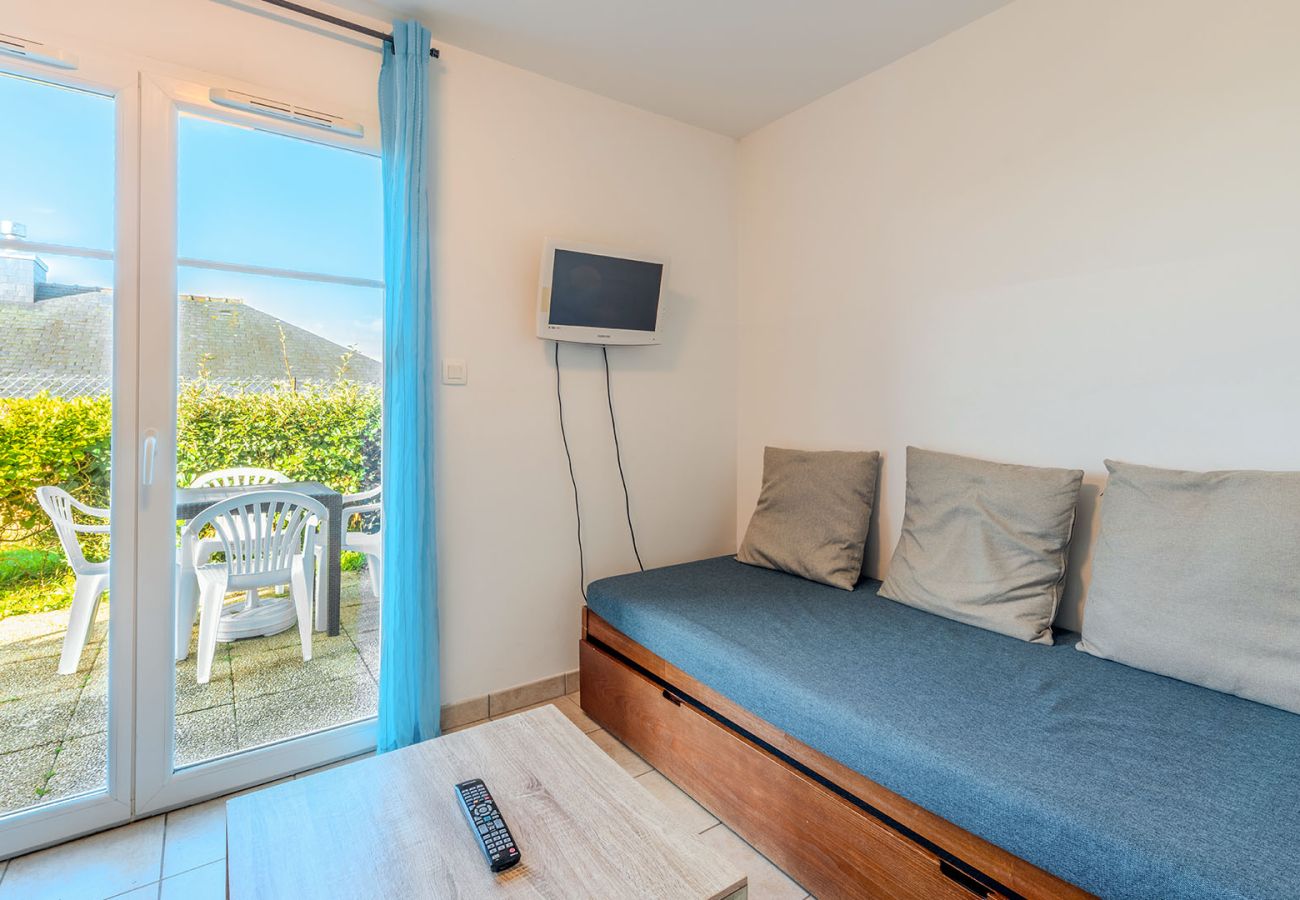 Maison à Saint-Nic - Maisonnette 4 pers dans résidence avec piscine