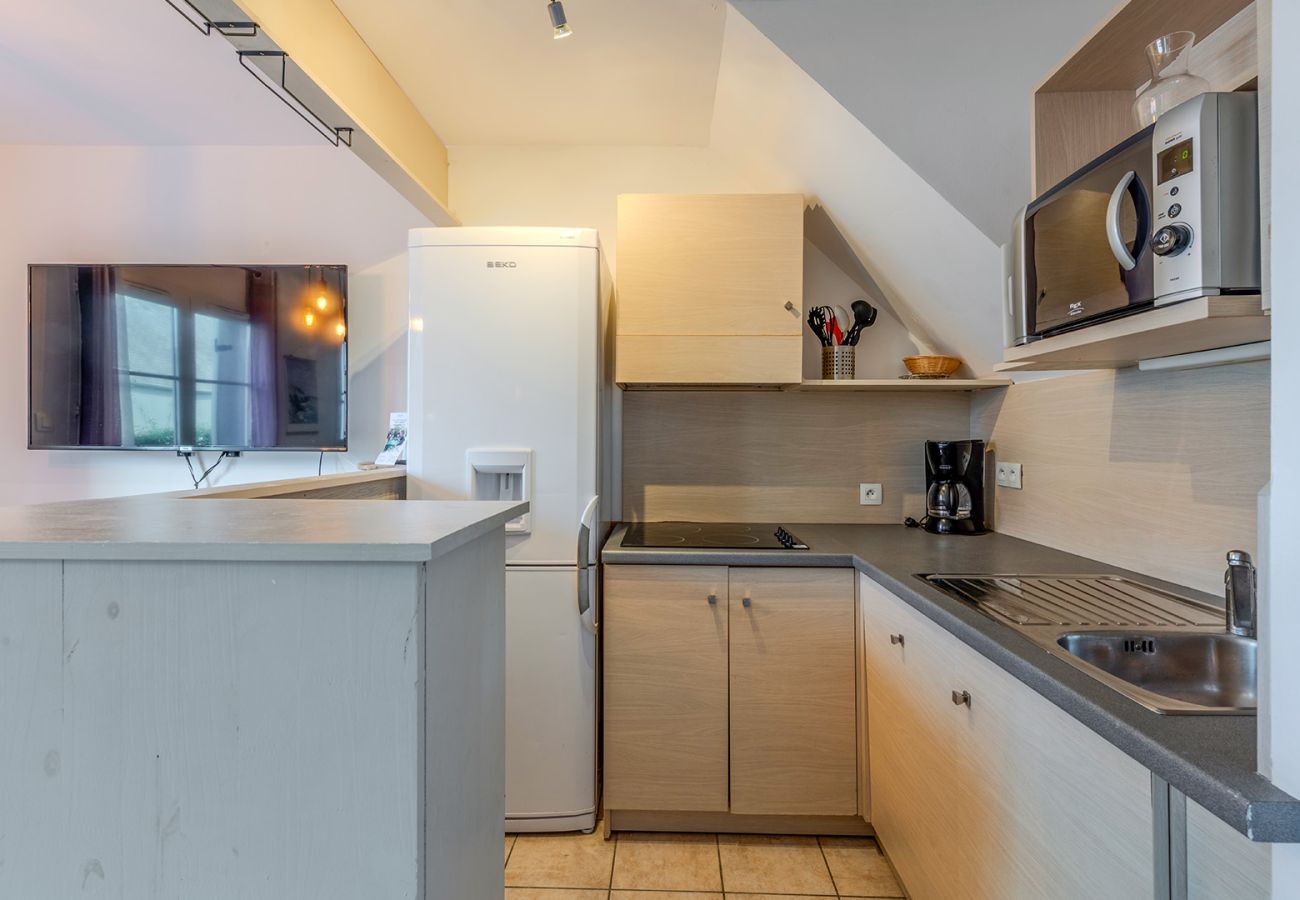 Appartement à Saint-Nic - Maison 4 pers dans residence avec Piscine