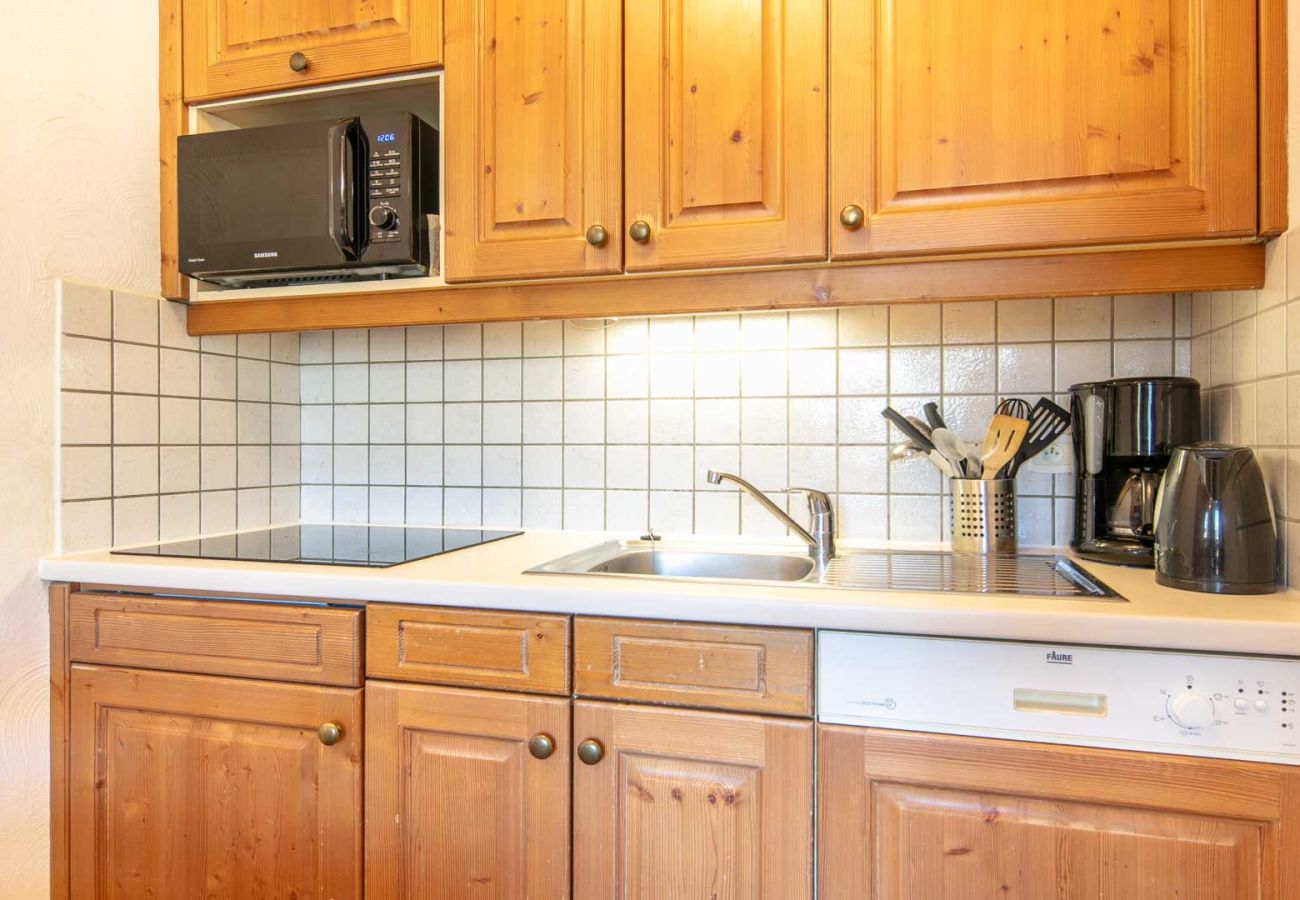 Appartement à Modane - Appartement montagnard, 4 pers, vue montagne