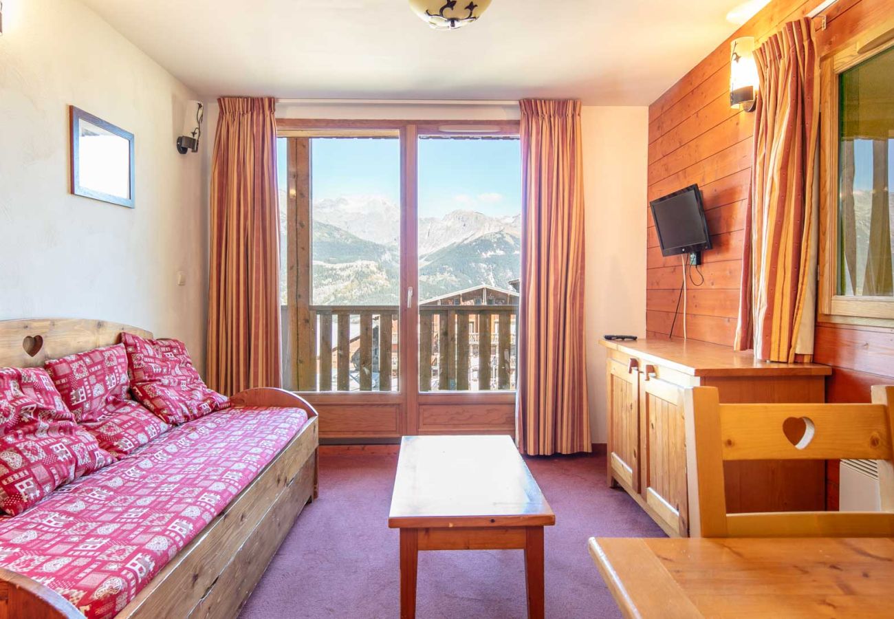 Appartement à Modane - Appartement montagnard, 4 pers, vue montagne