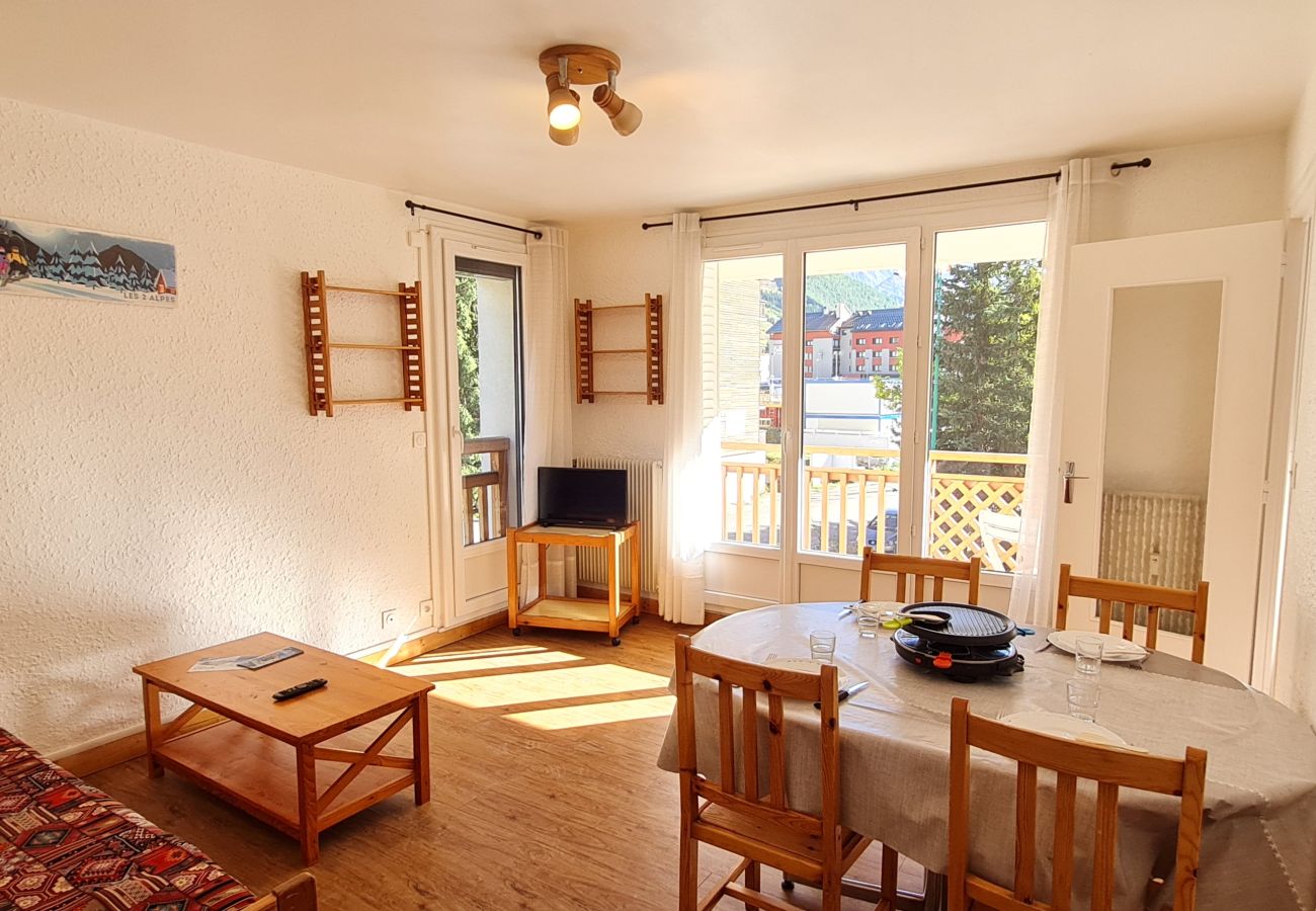 Appartement à Les Deux Alpes - Appartement 4 pers, centre de la station, balcon