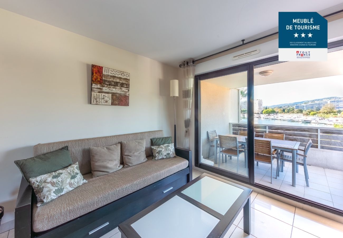 Appartement à Mandelieu-la-Napoule - Bel appt 6 pers proche marina