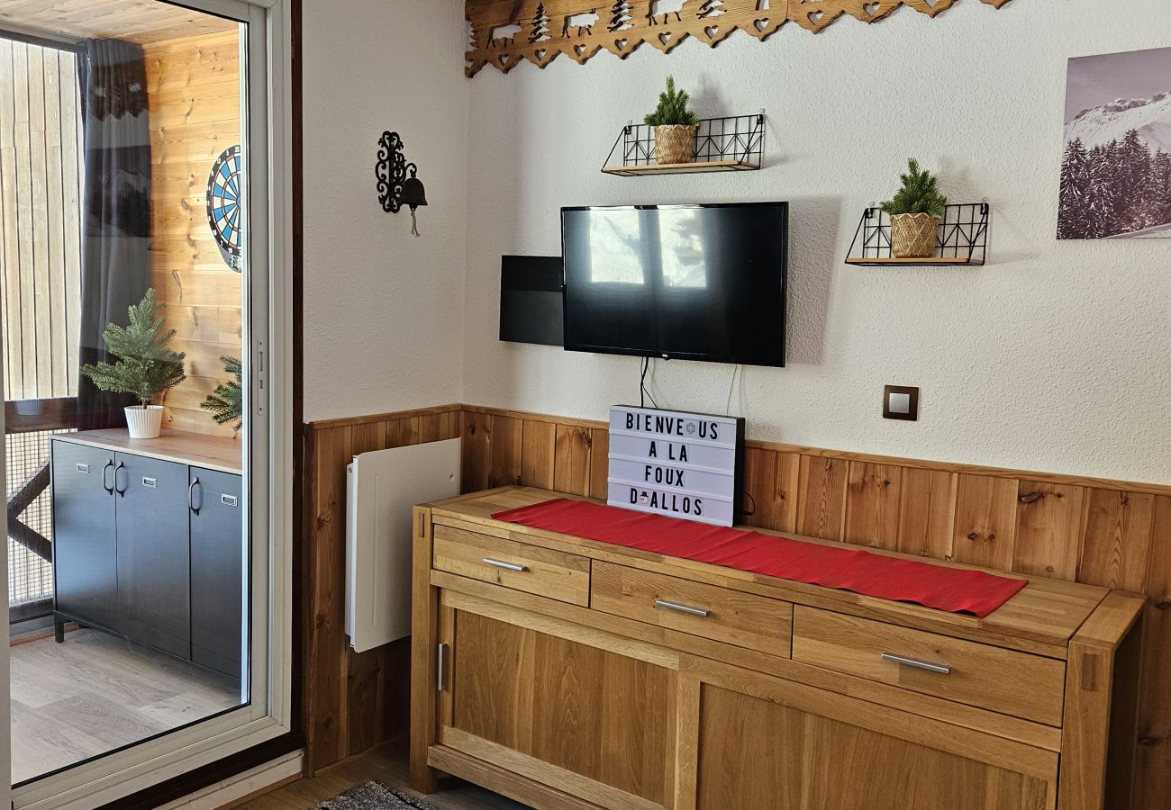 Studio à Allos - Studio loggia, 4 pers, vue montagne