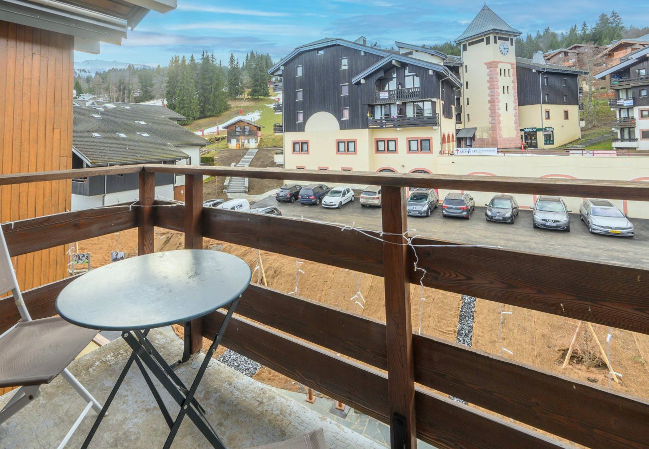 Appartement à Morillon - Appartement 4 pers, balcon, vue montagne