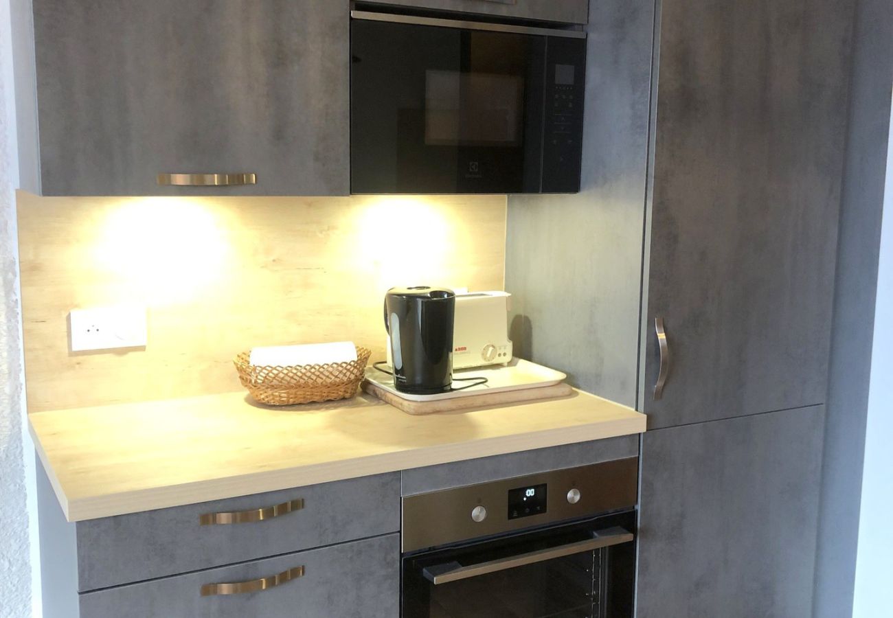 Appartement à Orcières - Appartement en enfilade, 8 pers, terrasse, vue montagne