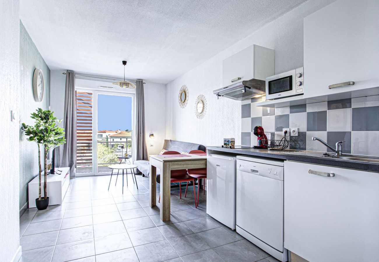 Appartement à Argeles sur Mer - Mignon appartement 4 pers avec balcon