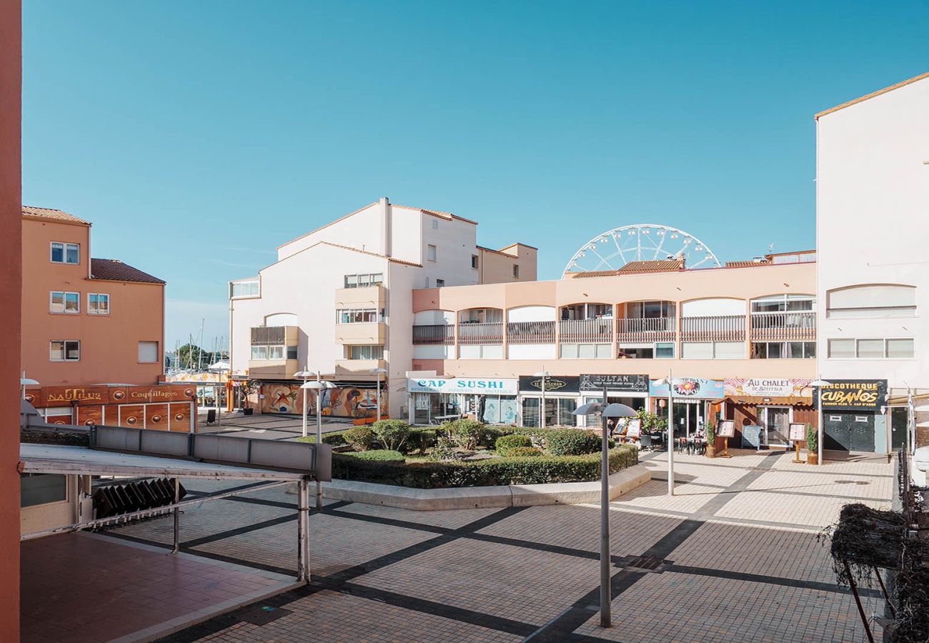 Studio à Agde - Studio équipé 2 pers en centre ville