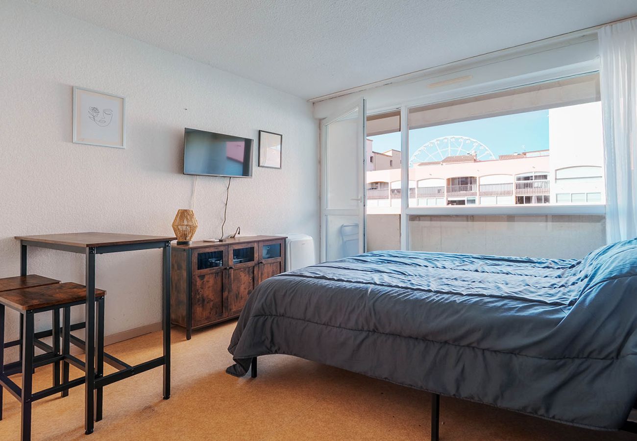 Studio à Agde - Studio équipé 2 pers en centre ville