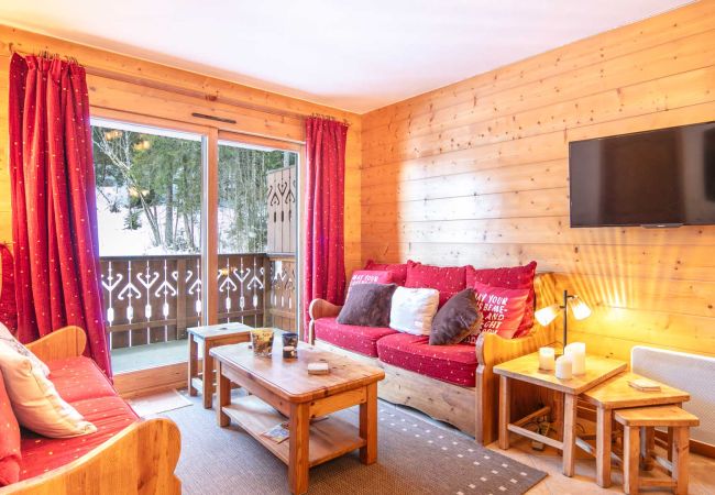 Appartement à Morillon - Appt cosy ski aux pieds 7-8 Pers 