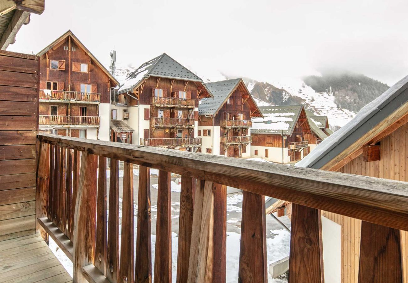 Appartement à Saint-Sorlin-d´Arves - Appartement lumineux 6 pers - Balcon - Parking - Piscine