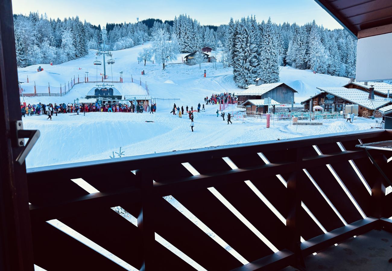 Appartement à Morillon - Charmant appartement 6-7 pers, vue montagne, piste de ski