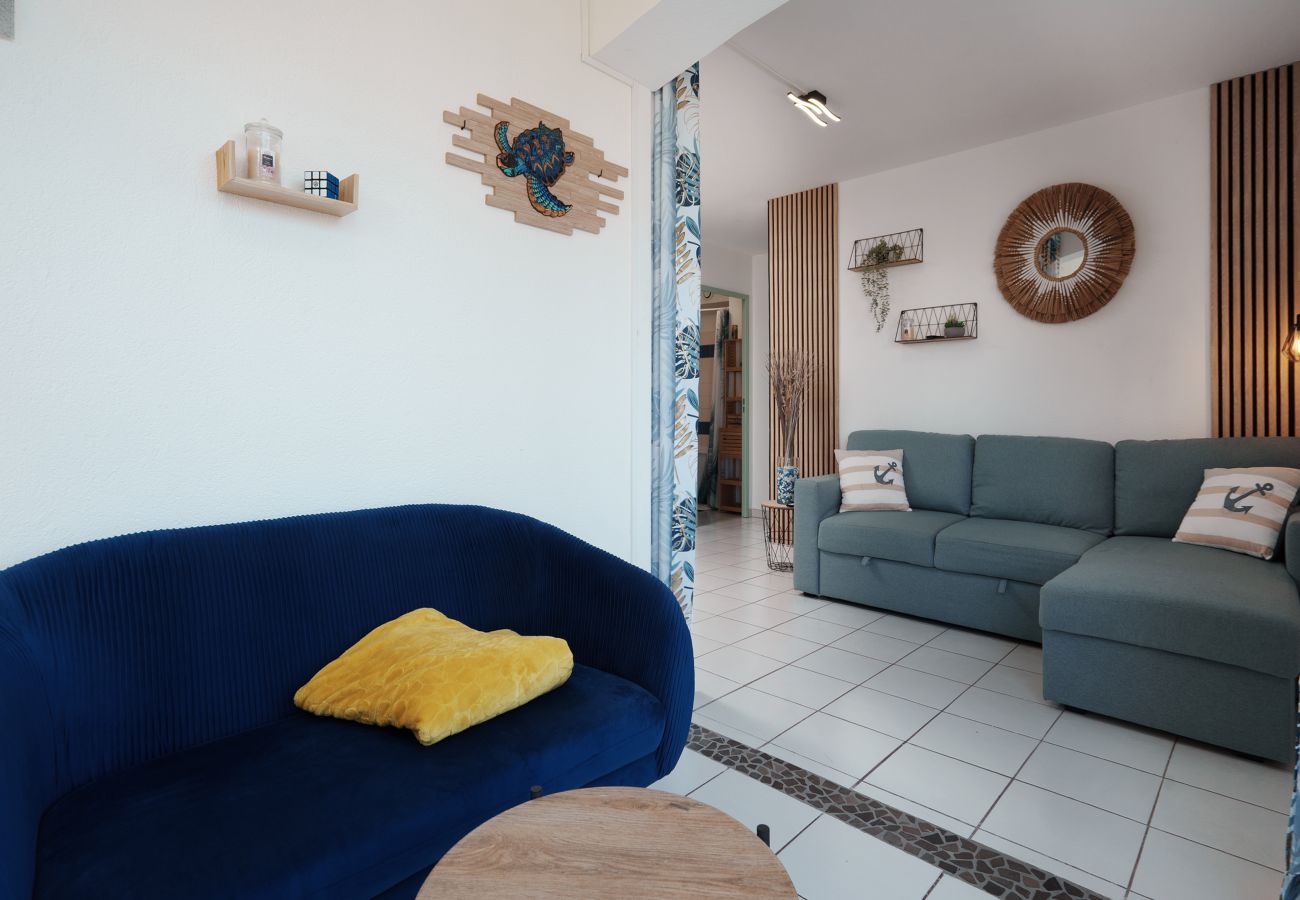 Appartement à Agde - Charmant appartement 5 pers vue mer