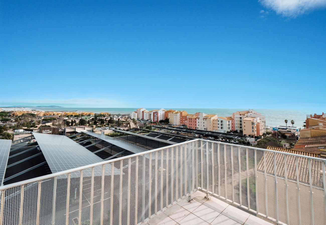 Appartement à Agde - Joli appartement avec terrasse, proche de la mer, 6 pers